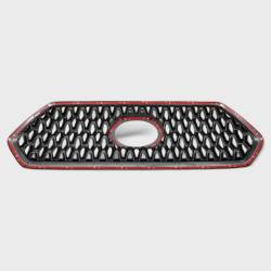 Trim Illusion - Trim Illusion ABS6493BLK Black Front Grille Overlay for 18-19 Tacoma TRD Sport - Image 3