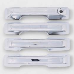 Trim Illusion - Trim Illusion DH325 Front/Rear Door Handle Covers Chrome Bronco Sport/Maverick - Image 1