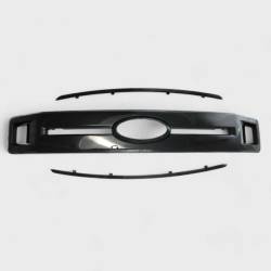 Trim Illusion - Trim Illusion ABS6515BLK Black Front Grille Overlay for 18-20 Ford F150 XLT - Image 1