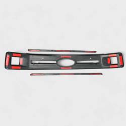 Trim Illusion - Trim Illusion ABS6515BLK Black Front Grille Overlay for 18-20 Ford F150 XLT - Image 3