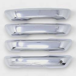 Trim Illusion - Trim Illusion DH328 Front/Rear Door Handle Covers Chrome for Grand Cherokee WL - Image 1