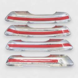 Trim Illusion - Trim Illusion DH328 Front/Rear Door Handle Covers Chrome for Grand Cherokee WL - Image 2