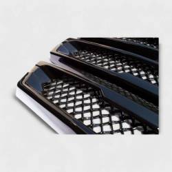 Trim Illusion - Trim Illusion ABS6496BLK Black Front Grille Overlay 19-21 Sierra 1500 SLT/AT4 - Image 2