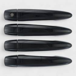 Trim Illusion - Trim Illusion DH6326BLK Fr/Rr Door Handle Covers Black for Rogue/Pathfinder - Image 1