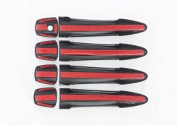 Trim Illusion - Trim Illusion DH6326BLK Fr/Rr Door Handle Covers Black for Rogue/Pathfinder - Image 3