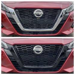 Trim Illusion - Trim Illusion ABS6497BLK Black Front Grille Overlay for 19-22 Nissan Altima - Image 4