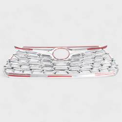 Trim Illusion - Trim Illusion ABS518 Chrome Front Grille Overlay for 20-25 Toyota Highlander - Image 3