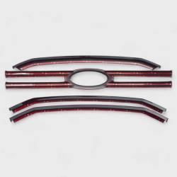 Trim Illusion - Trim Illusion ABS6411BLK Black Front Grille Overlay 15-17 Ford F150 XLT - Image 3