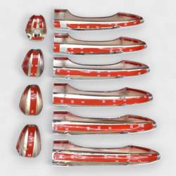 Trim Illusion - Trim Illusion DH318 Front/Rear Door Handle Covers Chrome for Jeep Compass - Image 3