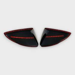 Trim Illusion - Trim Illusion MC6273BLK Front Door Mirror Covers Black Chevy Cruze - Image 3