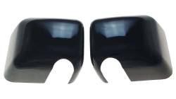 Trim Illusion - Trim Illusion MC6201BLK Front Door Mirror Covers Black for Wrangler JK - Image 1