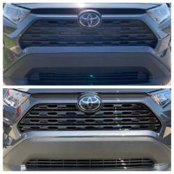 Trim Illusion - Trim Illusion ABS6500BLK Black Front Grille Overlay for 19-24 Toyota RAV4 - Image 4