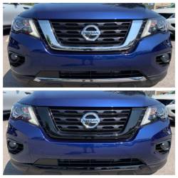 Trim Illusion - Trim Illusion ABS6501BLK Black Front Grille Overlay for 17-21 Nissan Pathfinder - Image 4