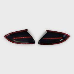 Trim Illusion - Trim Illusion MC6272BLK Front Door Mirror Covers Black Ford Edge - Image 3