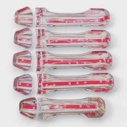 Trim Illusion - Trim Illusion DH295 Front/Rear Door Handle Covers Chrome for Gladiator/Jeep JL - Image 3