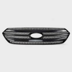 Trim Illusion - Trim Illusion ABS6425BLK Black Front Grille Overlay 13-19 Ford Taurus - Image 1
