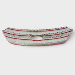 Trim Illusion - Trim Illusion ABS6425BLK Black Front Grille Overlay 13-19 Ford Taurus - Image 3