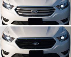 Trim Illusion - Trim Illusion ABS6425BLK Black Front Grille Overlay 13-19 Ford Taurus - Image 4