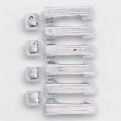 Trim Illusion - Trim Illusion DH296 Front/Rear Door Handle Covers Chrome for Ram 1500 - Image 1