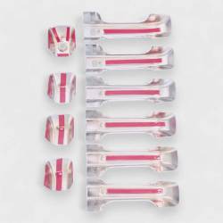 Trim Illusion - Trim Illusion DH296 Front/Rear Door Handle Covers Chrome for Ram 1500 - Image 3