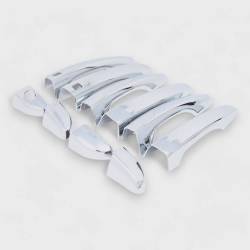 Trim Illusion - Trim Illusion DH297 Front/Rear Door Handle Covers Chrome for Hyundai Tucson - Image 2