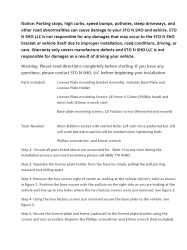 STO N SHO - STO N SHO SNS216a Quick Release License Plate Bracket Select 22-23 BMW 5-Series - Image 2