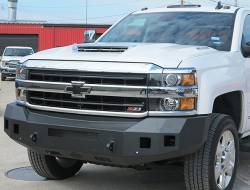 Steelcraft - Steelcraft 71-10440 Black Fortis Front Bumper 15-19 Chevy Silverado 2500/3500HD - Image 1