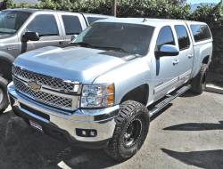 Steelcraft - Steelcraft 40-02227 Stainless 4" Step Bars for 01-18 Silverado & Sierra Crew Cab - Image 1