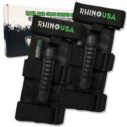 Rhino USA - Rhino USA RNO-HNDLS-4X4 Heavy-duty Roll Bar Grab Handles - Image 1
