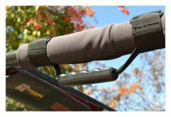 Steinjager - Steinjager Front/Rear Roll Bar Grab Handles Black for Wrangler TJ J0043462 - Image 1