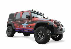 Steinjager - Steinjager Bare Knuckles Rock Sliders-Purple for Wrangler JK 4DR J0043933 - Image 2
