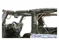 Steinjager - Steinjager Front/Rear Rigid Grab Handles-Mil. Beige for Jeep JK 2DR J0044767 - Image 1