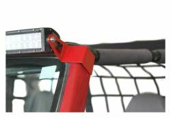 Steinjager - Steinjager Upper Windshield Brackets w/50" LED Red Baron for Jeep TJ J0043613 - Image 1
