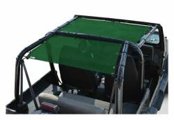 Steinjager - Steinjager Teddy Top Mesh Bikini-Green for Wrangler YJ J0045484 - Image 1