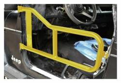 Steinjager - Steinjager Front Tubular Trail Doors-Lemon Peel for Jeep Scrambler J0045392 - Image 4