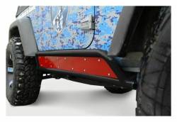Steinjager - Steinjager Phantom Rock Sliders Black for Wrangler JK 2DR J0044896 - Image 2