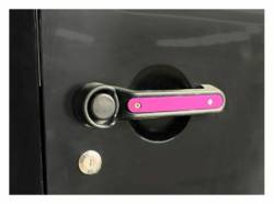 Steinjager - Steinjager Outer Door Handle Trim-Hot Pink 3pc. Kit for Jeep JK J0046550 - Image 1