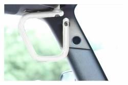 Steinjager - Steinjager Front Rigid Style Grab Handles-Cloud White for Jeep JK J0043592 - Image 1