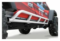 Steinjager - Steinjager Bare Knuckles Rock Sliders-Cloud White for Wrangler JK 4DR J0043934 - Image 1
