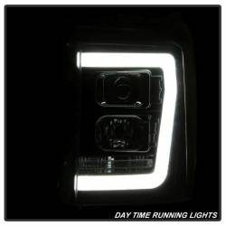 Spyder Auto - Spyder Auto 5084460 Black Light Bar Projector Headlights for 11-16 Super Duty - Image 9