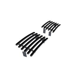 APS - APS Stainless Billet Bumper Grille Black Silverado 1500 SS GR03HEC05J - Image 2