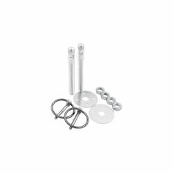 Allstar Performance - Allstar ALL18480 Aluminum Hood Pin Kit Silver - Image 1