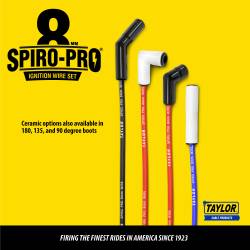 Taylor Cable - Taylor Cable 75002 8mm Spiro-Pro Ignition/Spark Plug Wire Set - Image 2