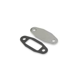 Mr Gasket - Mr Gasket 1517 Fuel Pump Block-Off Plate Chrome Plated - Image 2