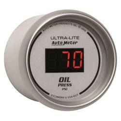 AutoMeter - AutoMeter 6527 Ultra-Lite Oil Pressure Gauge 5-100PSI 2-1/16" - Image 3