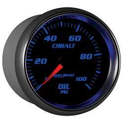 AutoMeter - AutoMeter 7921 Cobalt Oil Pressure Gauge 2-5/8" Full Sweep Mechanical - Image 6