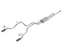 Borla - Borla 140638BC Touring Cat-Back Exhaust System for 14-20 Tundra - Image 1