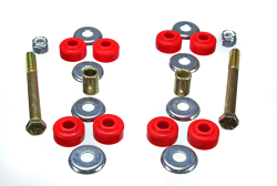 Energy Suspension - Energy Suspension 5.8105R End Link Bushing Set Front Polyurethane Red - Image 2
