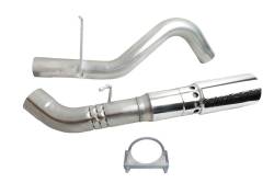 Gibson Performance Exhaust - Gibson Performance Single Filter-Back Exhaust System Stainless 615623 - Image 1
