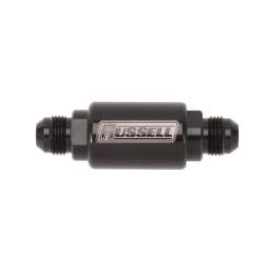 Russell - Russell 650613 8AN Male To 8AN Male Check Valve Black Anodized - Image 1
